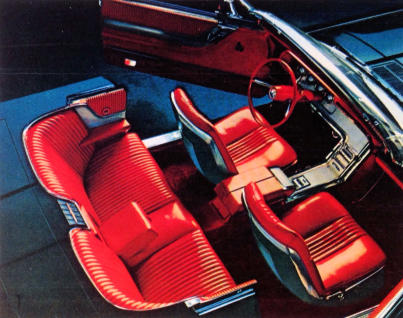 1964 Thunderbird Convertible Interior